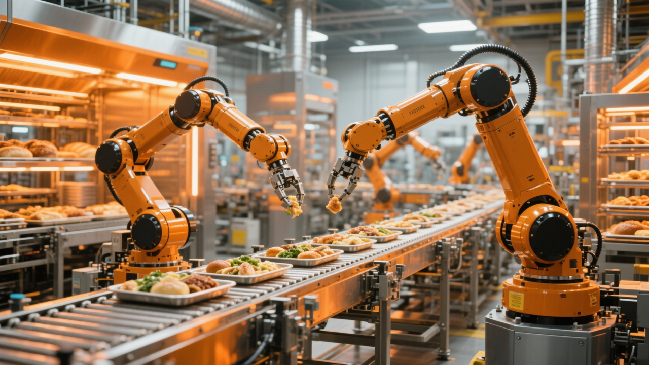 Smart food factory automation